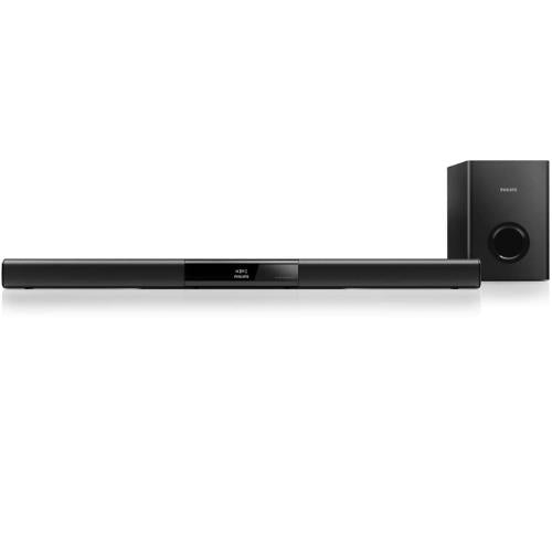 Philips HTL2153B/F7 Soundbar Speaker Virtual Surround Ext Subwoofer
