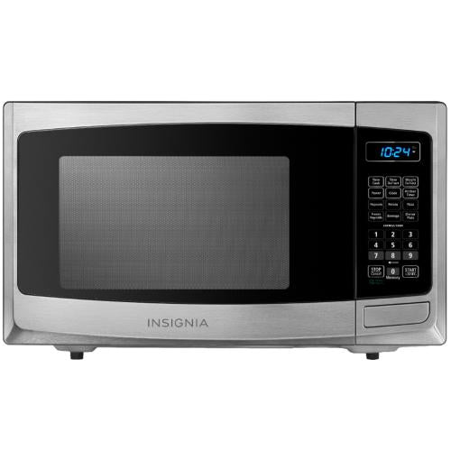 Insignia NSMW09SS8 0.9 Cu. Ft. Compact Microwave - Stainless Steel