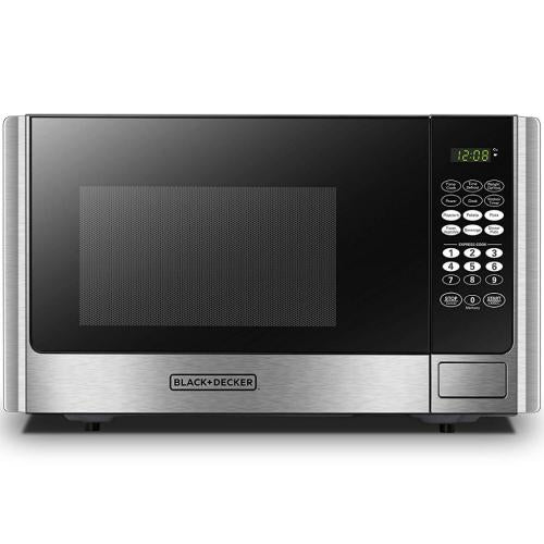 Midea EM925AB9 0.9 Cu. Ft. Stainless Steel Digital Microwave Oven
