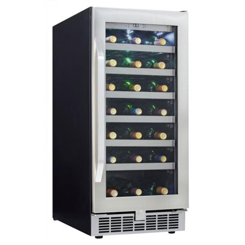 Silhouette DWC93BLSST Select 34-Bottle Built-In Wine Cooler