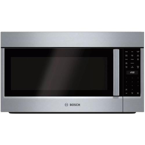Bosch HMV8053U/01 800 Series Over-The-Range Microwave 30'' Left Side opening Door, Stainless Steel