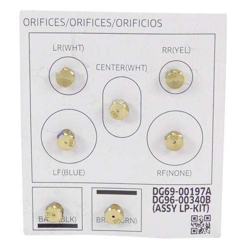 Samsung Range Lp Conversion Kit - DG96-00340B