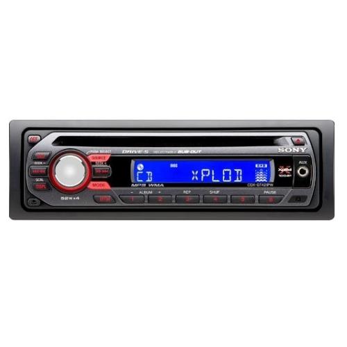 Sony CDXGT42IPW FM/AM Compact Disc Player.