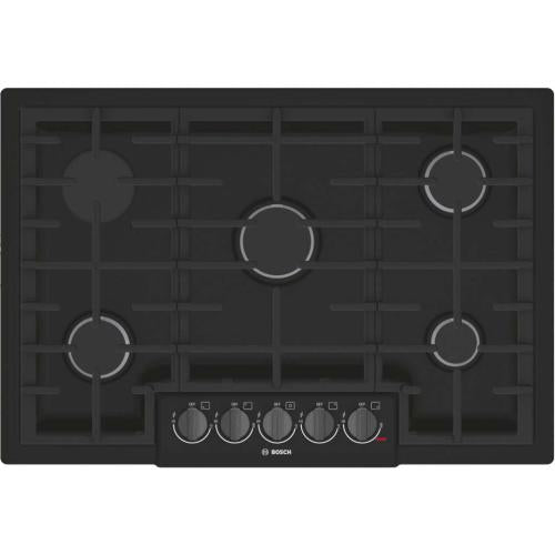 Bosch NGM8046UC/01 800 Series Gas Cooktop 30'' Black