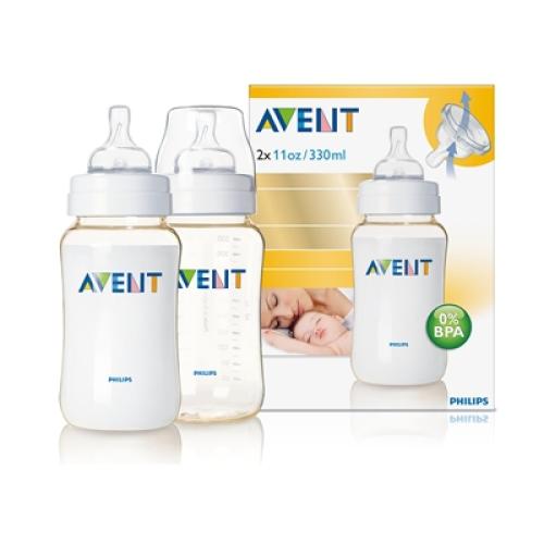 Avent SCF666/97 Avent Feeding Bottle Advanced Classic 11Oz