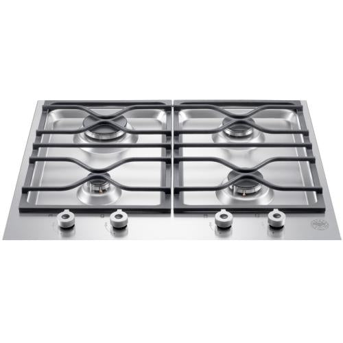 Bertazzoni PM24400X Professional Series 24 Inch Gas Cooktop with 4 Sealed Aluminium Burners