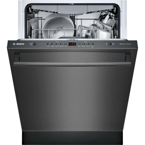 Bosch SHXM4AY54N/27 100 Series Dishwasher 24'' Black Stainless Steel