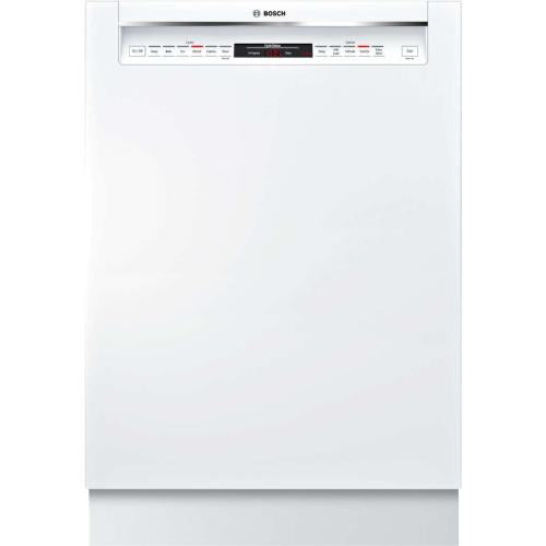Bosch SHE68T52UC/09 24" 800 Series Built-In Dishwasher - White
