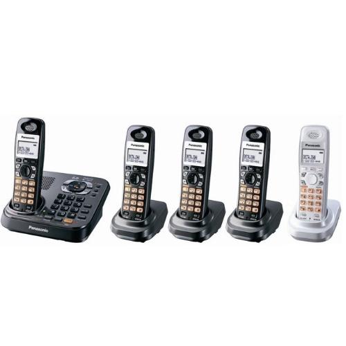 Panasonic KXTG9345PK Dect6.0 Exp Cdl W/2