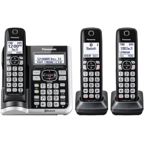 Panasonic KXTGF573S Dect 6.0 Expandable Cordless Phone System