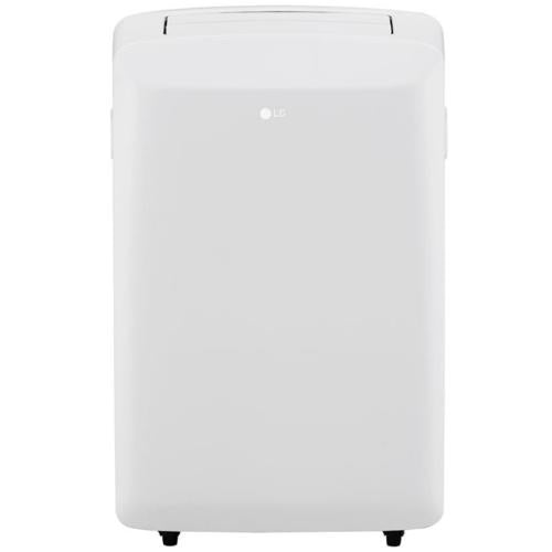 LG LP0817WSR 8,000 BTU Portable Air Conditioner with Programmable 24-Hour On/Off Timer, Auto Restart, Multiple Fan Speeds, Auto Cool, Auto Swing Air Vent, Auto Evaporation System, LCD Remote Control, Water Full Indicator, and Window Installation Kit