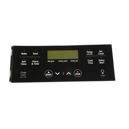 Electrolux Range Oven Control Overlay - 316633004