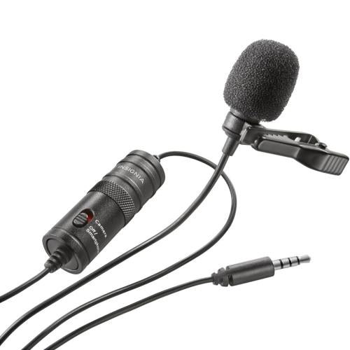 Insignia NSDLMIC10P Omnidirectional Lapel Microphone