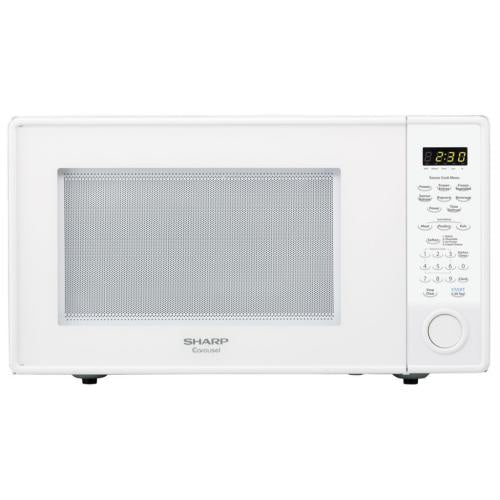 Sharp R559YW Family Size 1.8 Cft Mwo (Smooth White)