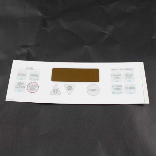 GE Clock Plate-White - WB27K5338