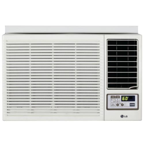 LG LW2414HR 23,500 BTU Room Air Conditioner with 11,600 BTU Electric Heat, 8.5 EER, 6.5 Pts/Hr Dehumidification, 1,440 sq. ft. Cooling Area, 24 Hr. Timer and 230/208V