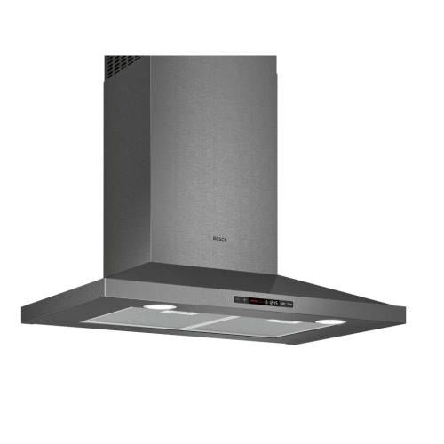 Bosch HCP80641UC/01 800 Series Wall Hood 30'' Black Stainless Steel