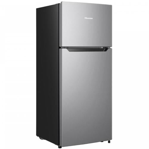 Hisense LCT43D6ASE 4.4-Cu Ft Freestanding Mini Fridge Freezer (Silver)