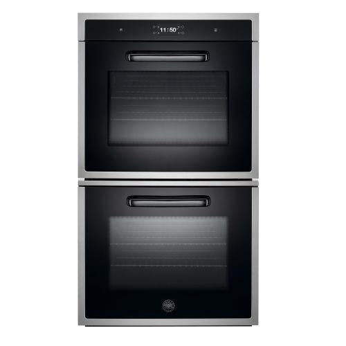Bertazzoni FD30CONXE Design Series 30 Inch Double Electric Wall Oven with 4.1 cu. ft. Dual Fan Convection Ovens