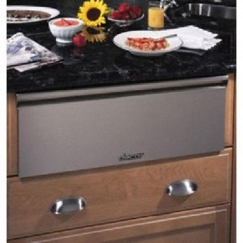 Dacor MRWD27S Warming Drawer with 500 Watt Heating Element, 4 Timer Settings Plus Infinite Mode and Blue LED Light Indicator: 27-Inches