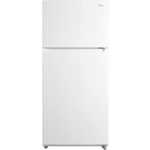 Midea MRT18S4AWW 18.0 Cu.Ft Top Mount Freezer Refrigerator
