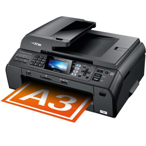 Brother MFC5895CW Professional Series Inkjet All-In-One With Up To 11" X 17" P