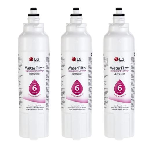 LG Lt800P Water Filter 3 Pack - ADQ75795104