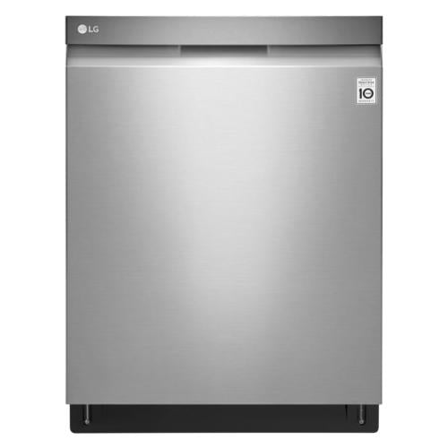 LG LDP6797ST 24 Inch Fully Integrated QuadWash™ Smart Dishwasher with 15 Place Settings, 3rd Rack, Gliding Racks, Dual Zone Wash, NeveRust™ Stainless Steel Tub, Inverter Direct Drive, and EnergyStar Qualified: Stainless Steel