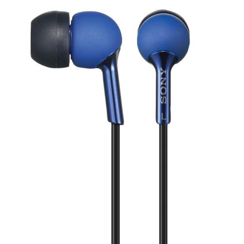 Sony MDREX55/BLU Blue Earbud Style Headphones