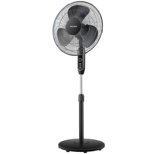 Midea PFS40A4BBB 16-Inch Pedestal Remote Control, Oscillating Fan
