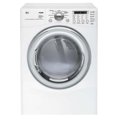LG DLG7188WM 27 Inch Gas Dryer with 7.3 Cu. Ft. Capacity, 9 Drying Programs and Sensor Dry System: White