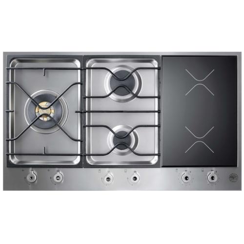 Bertazzoni PM363I0X Professional Series 36 Inch Natural Gas Cooktop with 3 Sealed Burners