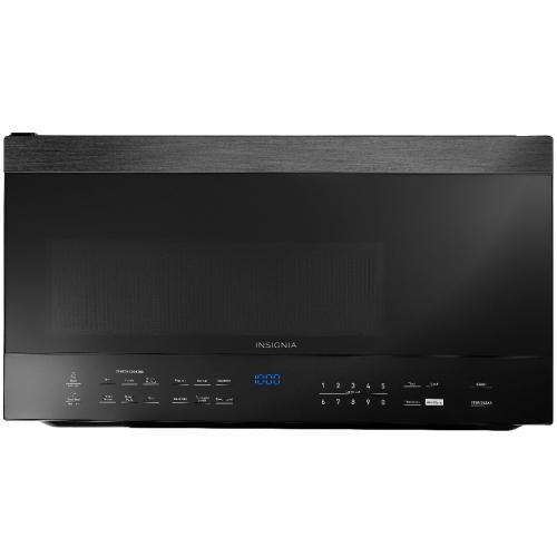 Insignia NSOTR16BS8 1.6 Cu. Ft. Over-The-Range Microwave - Black Stainless Steel