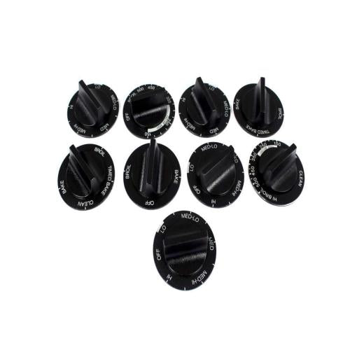 Whirlpool Range Control Knob Kit, Set Of - 814362
