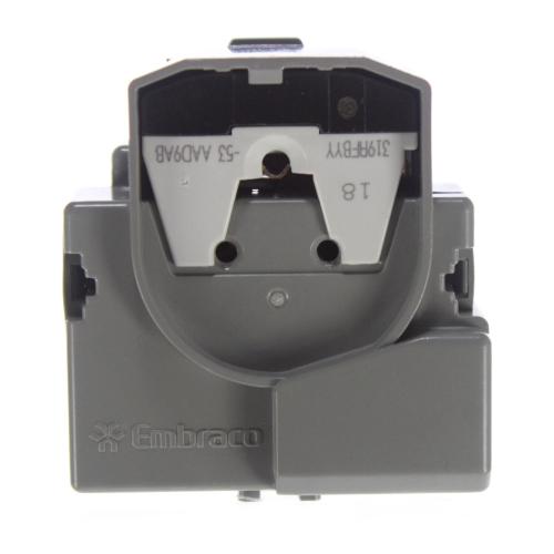 GE Refrigerator Compressor Overload And Ptc Start Relay - WR07X10097