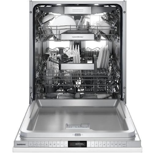 Bosch DF480701F/38 400 Series Push-To-Open Flexible Hinge Dishwasher, Euro Tub
