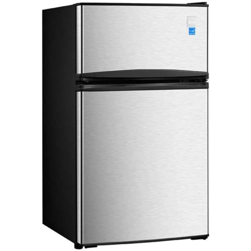 Avanti RA31B3S 3.1 Cf Two Door Counterhigh Refrigerator - Stainless Steel