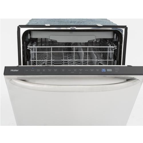 Haier HDBL865ATS 24-Inch Built-In,Integrated Top Ctrl Dishwasher