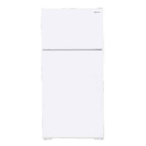 GE A3317ABRFRWW Americana 17.2 Cu. Ft. Top-Freezer Refrigerator