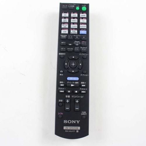 Sony Remote Control Rm-Aau177 - 1-492-171-11