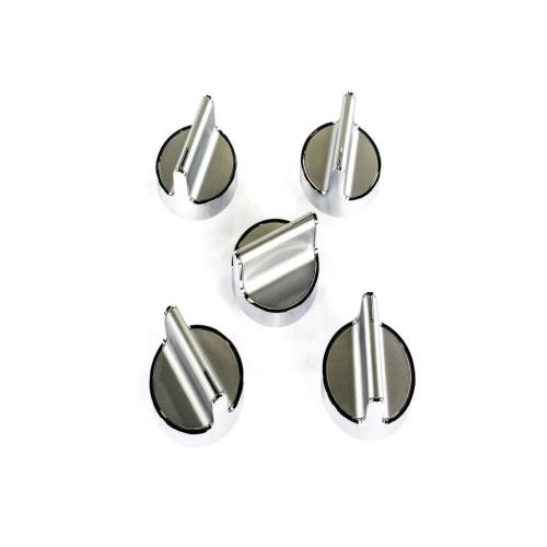 Whirlpool Cooktop Burner Knob Set, 5-Pack - W10698166