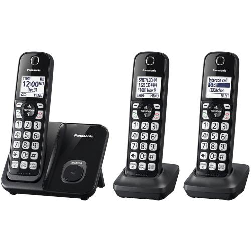 Panasonic KXTGD513B Dect 6.0 Expandable Cordless Phone System