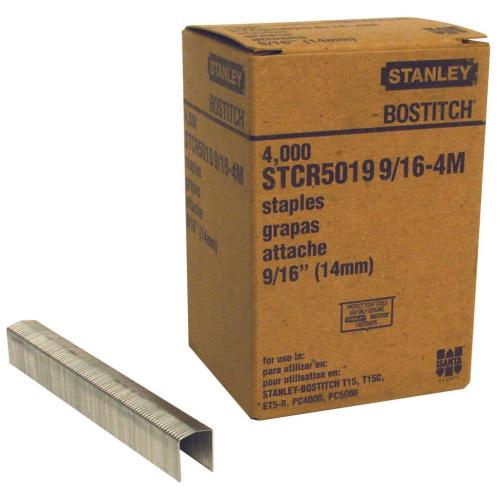 Hvac Parts Bostitch 9/16-Inch Staples 4M - STCR50199/16-4M