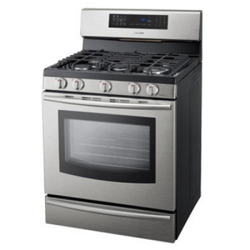 Samsung FX710BGS/XAA 5.8 Cu Ft Freestanding Gas Range With Flex duo