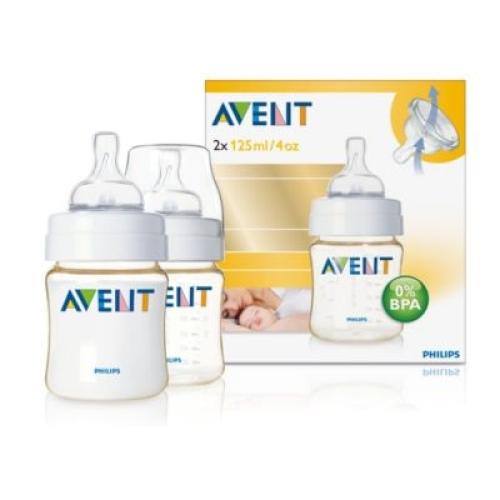 Avent SCF660/27 Avent Feeding Bottle 1 Advanced Classic 125Ml Newborn Nipple