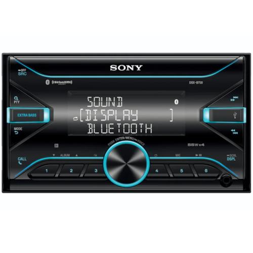 Sony DSXB700W Car Stereo With Dual Bluetooth (Non-Sxm Ready, 2 Preout)