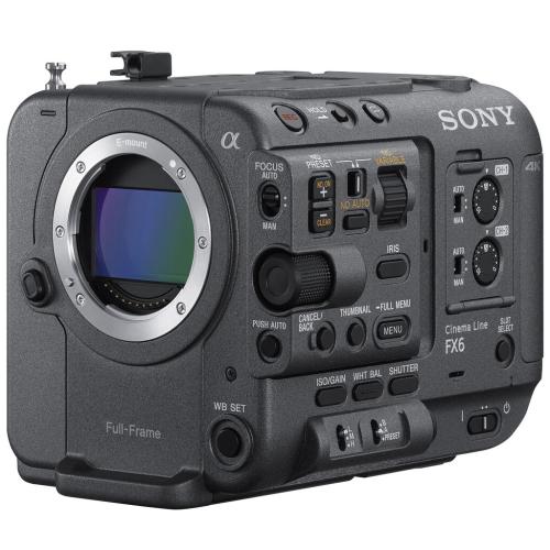 Sony ILMEFX6V FX6 Cinema Line Full-frame camera