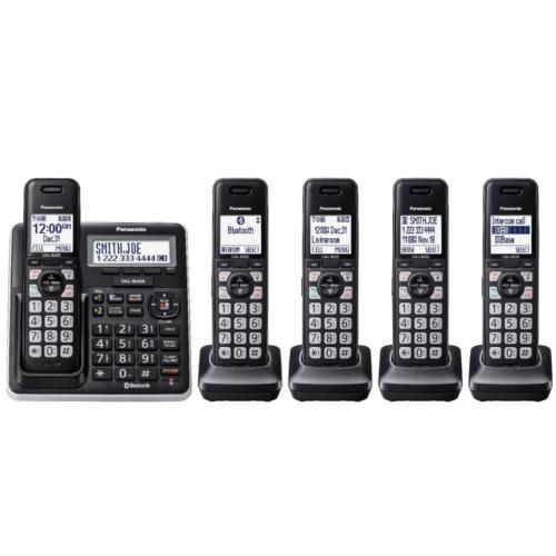 Panasonic KXTGF775S Link2Cell Dect6.0 Expandable Cordless Phone System
