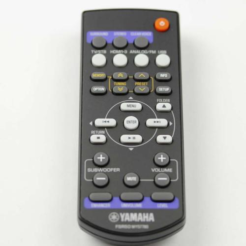 Yamaha Remote Control Yht-S401 Ex Fsr - WY577800