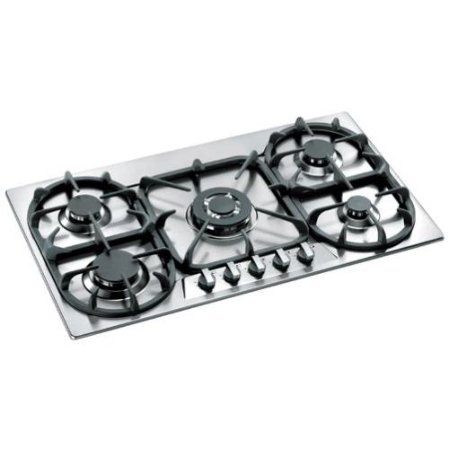 Bertazzoni P36500X Modular Series 36 Inch Gas Cooktop with 5 Sealed Burners and Safety System